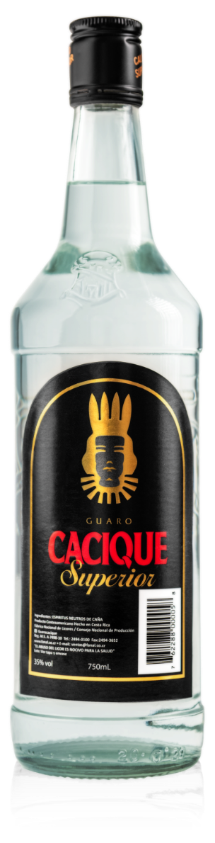 Guaro Cacique  Costa Rican Sugar Cane Spirits